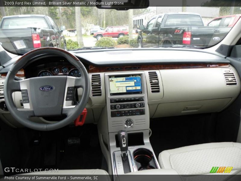 Brilliant Silver Metallic / Medium Light Stone 2009 Ford Flex Limited
