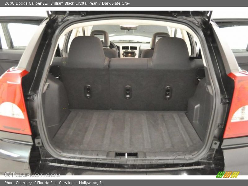 Brilliant Black Crystal Pearl / Dark Slate Gray 2008 Dodge Caliber SE