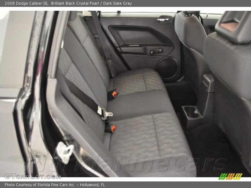 Brilliant Black Crystal Pearl / Dark Slate Gray 2008 Dodge Caliber SE