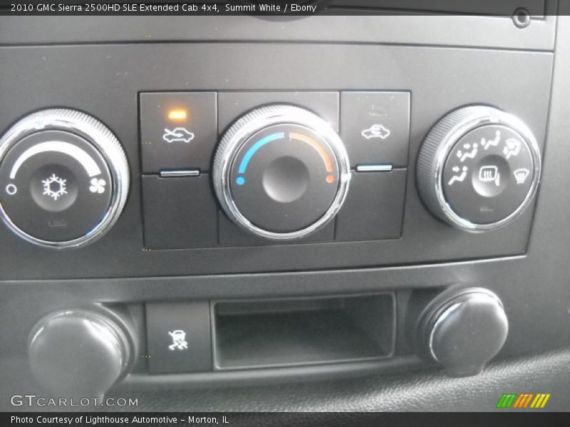 Summit White / Ebony 2010 GMC Sierra 2500HD SLE Extended Cab 4x4