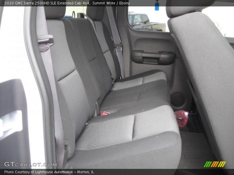 Summit White / Ebony 2010 GMC Sierra 2500HD SLE Extended Cab 4x4