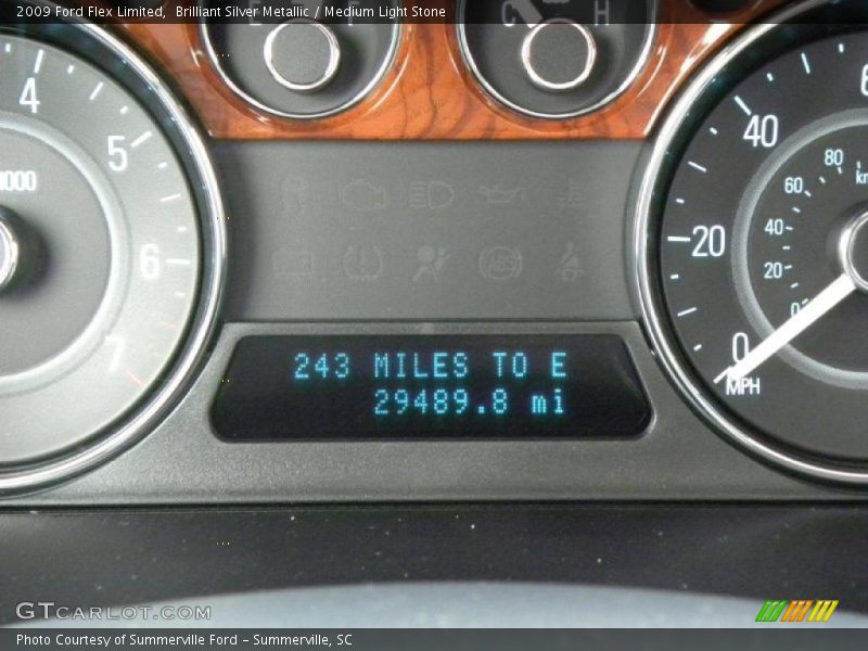 Brilliant Silver Metallic / Medium Light Stone 2009 Ford Flex Limited