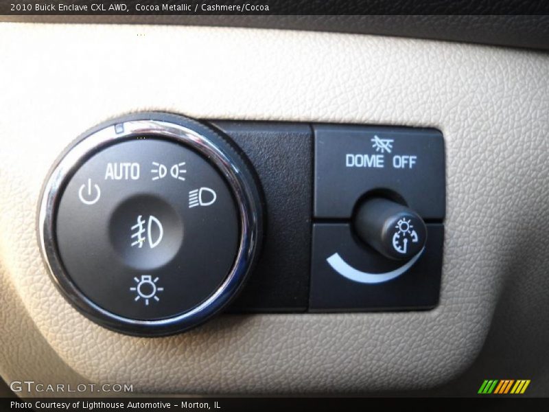 Cocoa Metallic / Cashmere/Cocoa 2010 Buick Enclave CXL AWD