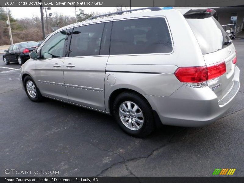 Silver Pearl Metallic / Gray 2007 Honda Odyssey EX-L