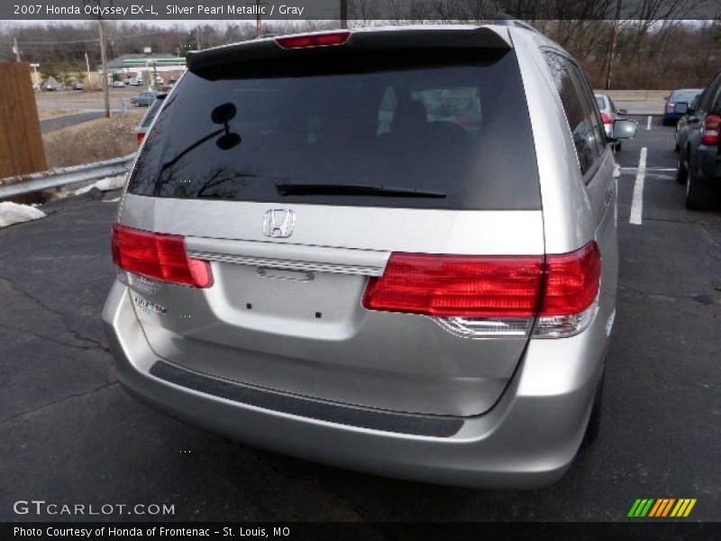Silver Pearl Metallic / Gray 2007 Honda Odyssey EX-L