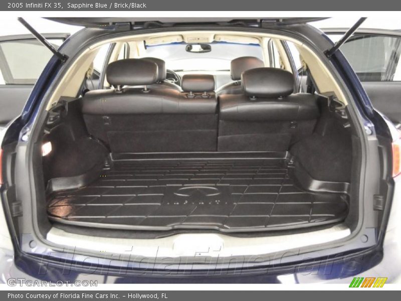 Sapphire Blue / Brick/Black 2005 Infiniti FX 35