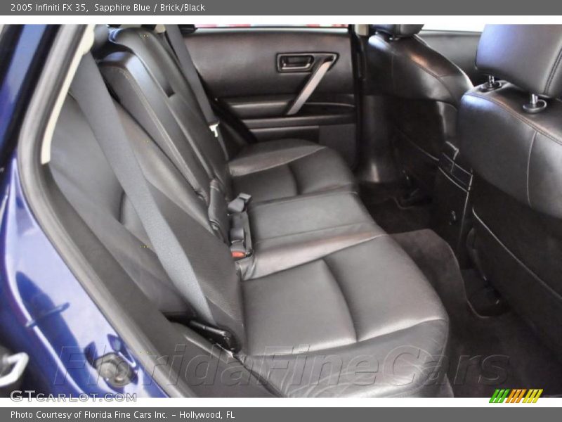 Sapphire Blue / Brick/Black 2005 Infiniti FX 35