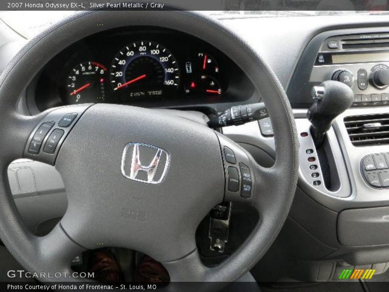 Silver Pearl Metallic / Gray 2007 Honda Odyssey EX-L
