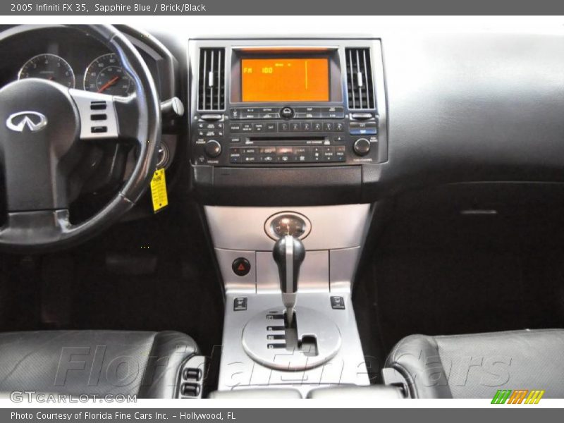 Sapphire Blue / Brick/Black 2005 Infiniti FX 35
