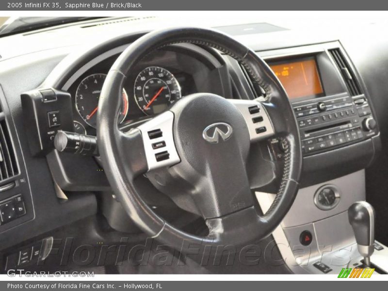 Sapphire Blue / Brick/Black 2005 Infiniti FX 35