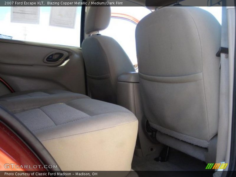 Blazing Copper Metallic / Medium/Dark Flint 2007 Ford Escape XLT