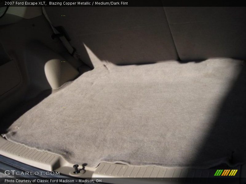 Blazing Copper Metallic / Medium/Dark Flint 2007 Ford Escape XLT