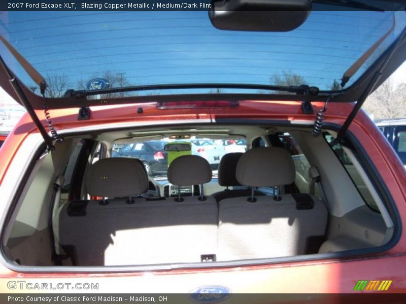 Blazing Copper Metallic / Medium/Dark Flint 2007 Ford Escape XLT
