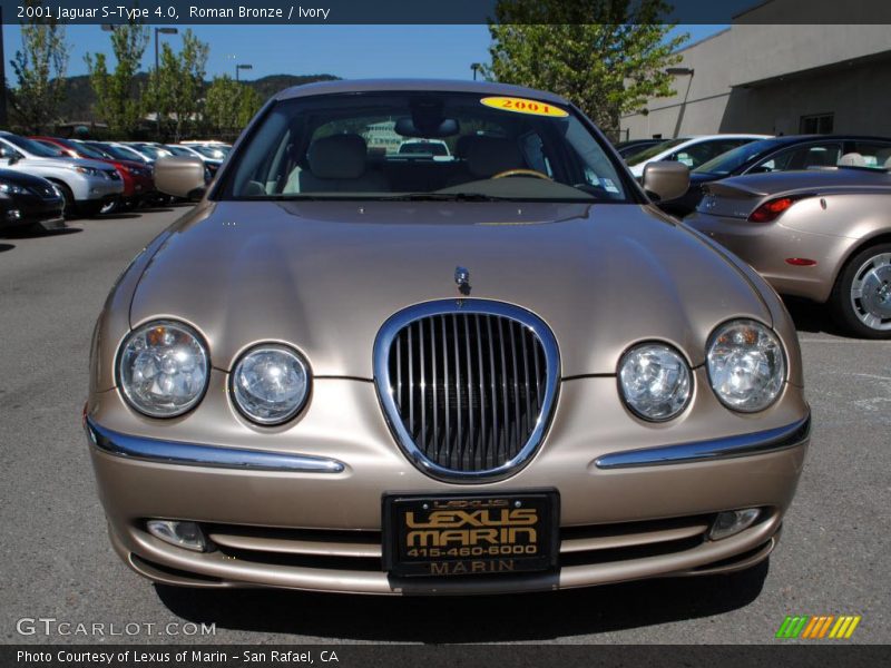 Roman Bronze / Ivory 2001 Jaguar S-Type 4.0