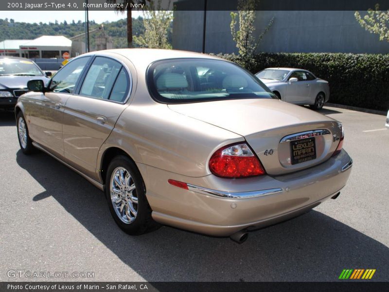 Roman Bronze / Ivory 2001 Jaguar S-Type 4.0