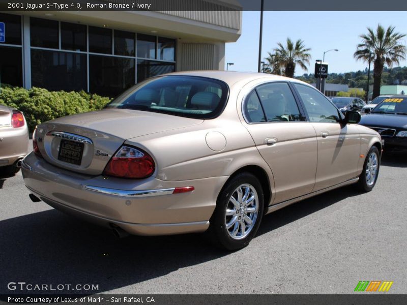 Roman Bronze / Ivory 2001 Jaguar S-Type 4.0