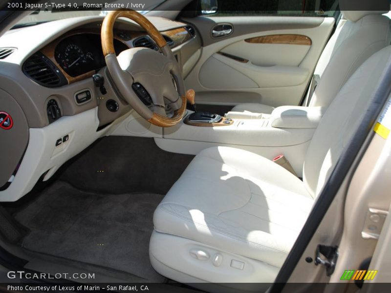 Roman Bronze / Ivory 2001 Jaguar S-Type 4.0