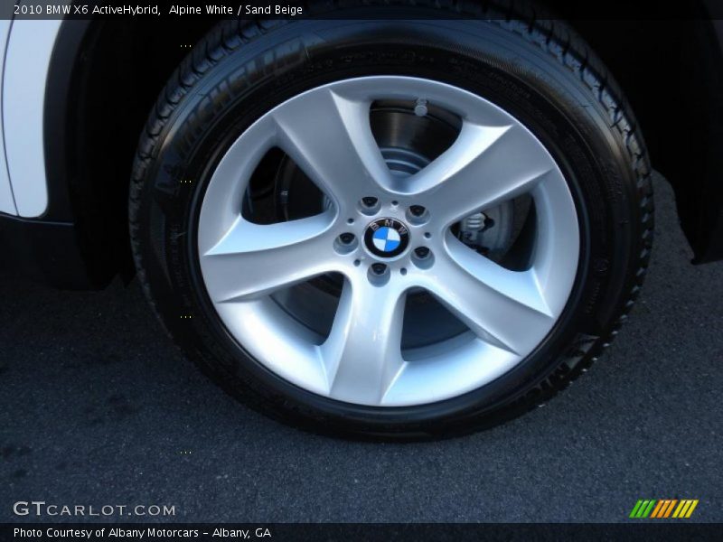 Alpine White / Sand Beige 2010 BMW X6 ActiveHybrid