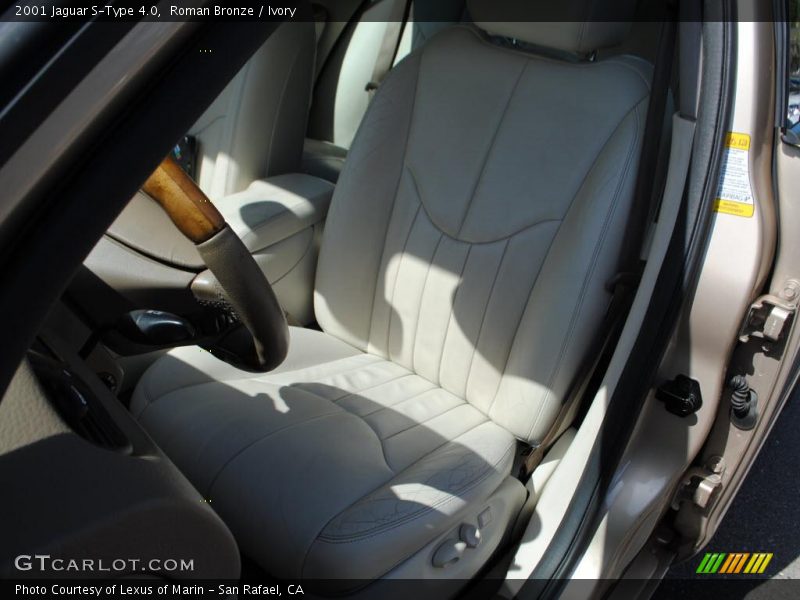 Roman Bronze / Ivory 2001 Jaguar S-Type 4.0