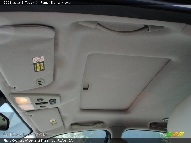 Roman Bronze / Ivory 2001 Jaguar S-Type 4.0