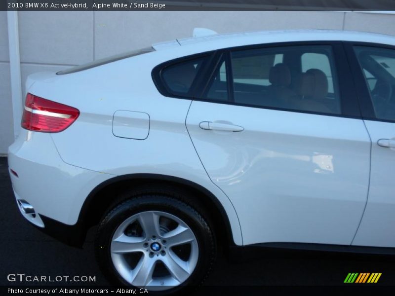 Alpine White / Sand Beige 2010 BMW X6 ActiveHybrid