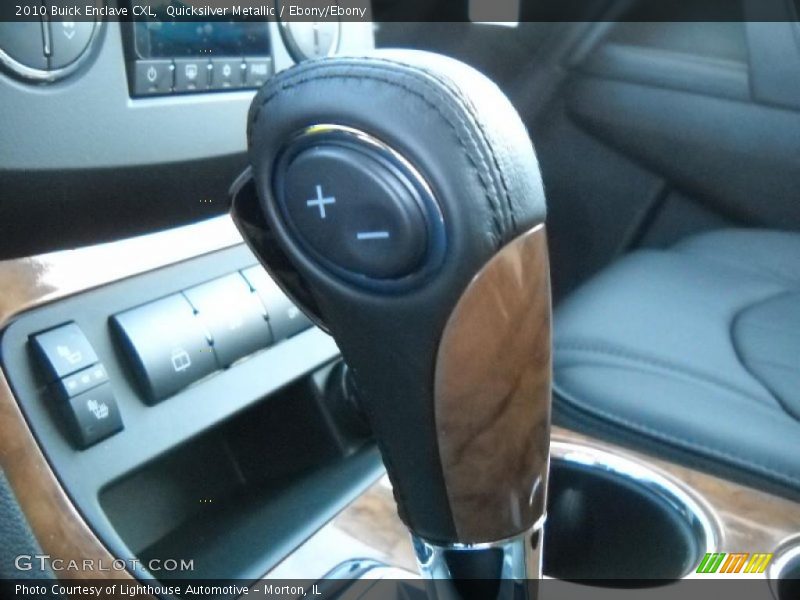 Quicksilver Metallic / Ebony/Ebony 2010 Buick Enclave CXL