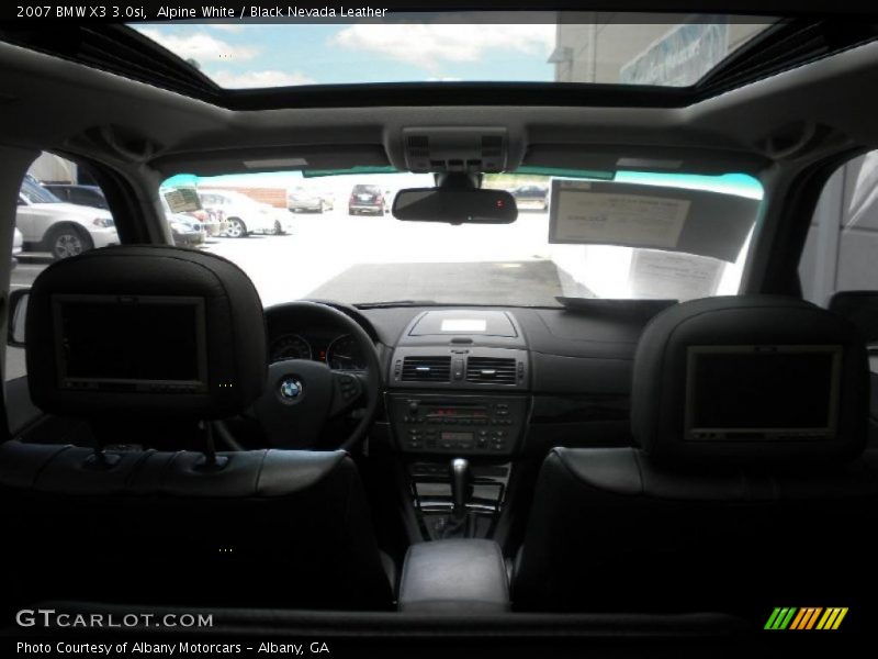 Alpine White / Black Nevada Leather 2007 BMW X3 3.0si