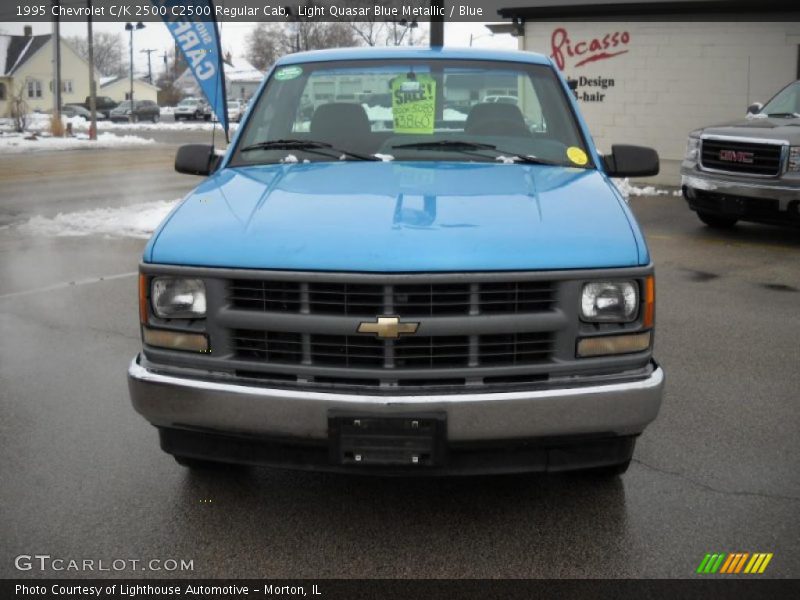 Light Quasar Blue Metallic / Blue 1995 Chevrolet C/K 2500 C2500 Regular Cab
