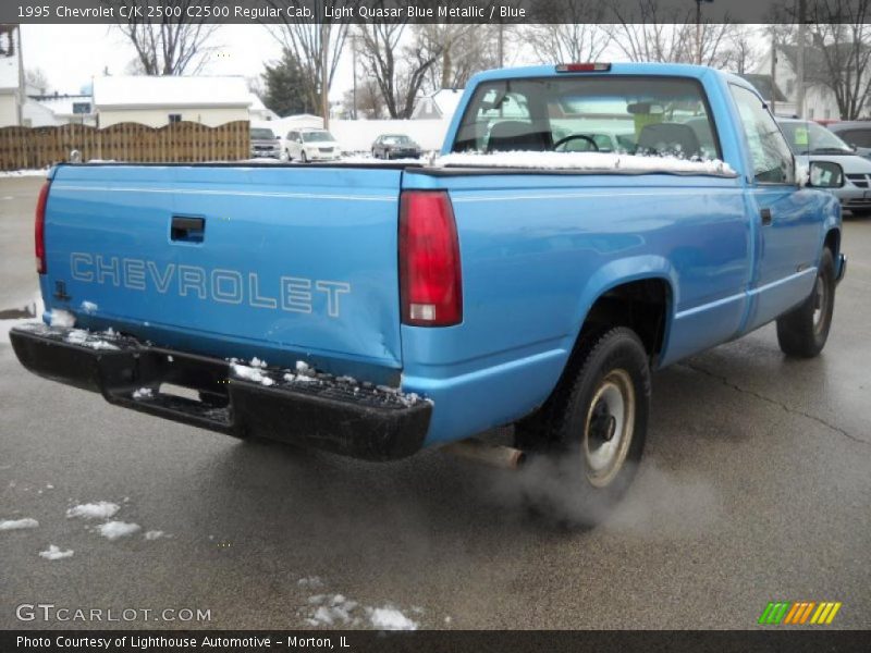 Light Quasar Blue Metallic / Blue 1995 Chevrolet C/K 2500 C2500 Regular Cab