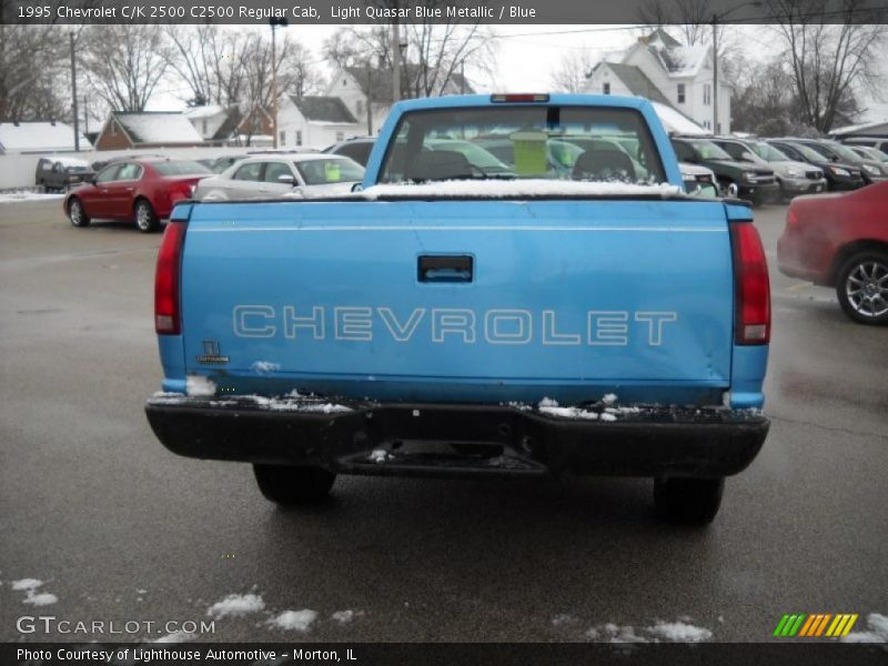 Light Quasar Blue Metallic / Blue 1995 Chevrolet C/K 2500 C2500 Regular Cab