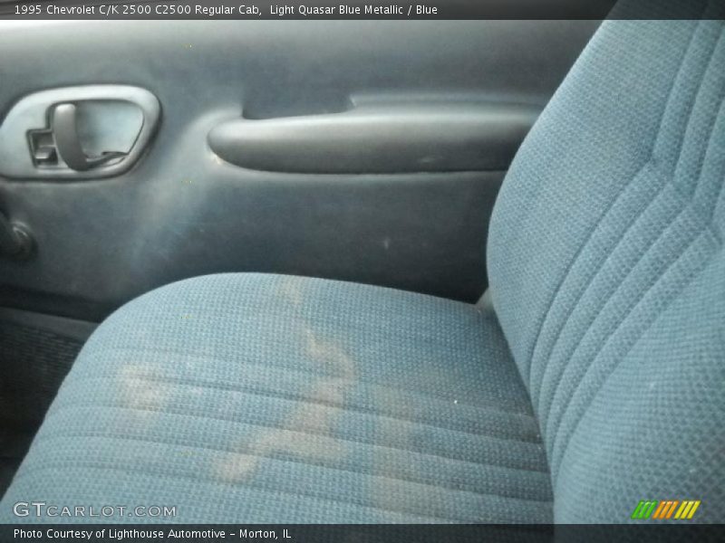 Light Quasar Blue Metallic / Blue 1995 Chevrolet C/K 2500 C2500 Regular Cab