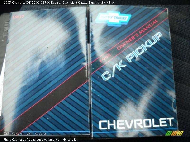 Light Quasar Blue Metallic / Blue 1995 Chevrolet C/K 2500 C2500 Regular Cab