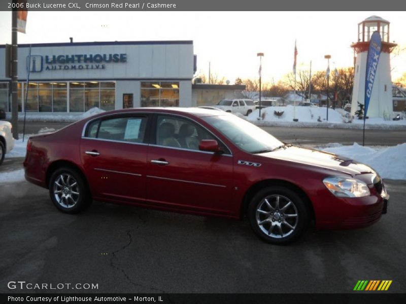Crimson Red Pearl / Cashmere 2006 Buick Lucerne CXL