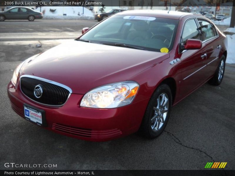 Crimson Red Pearl / Cashmere 2006 Buick Lucerne CXL