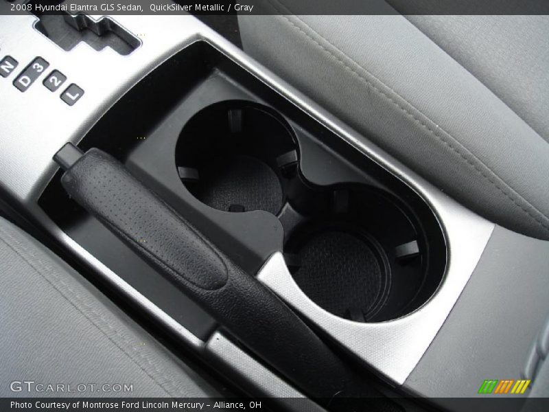 QuickSilver Metallic / Gray 2008 Hyundai Elantra GLS Sedan