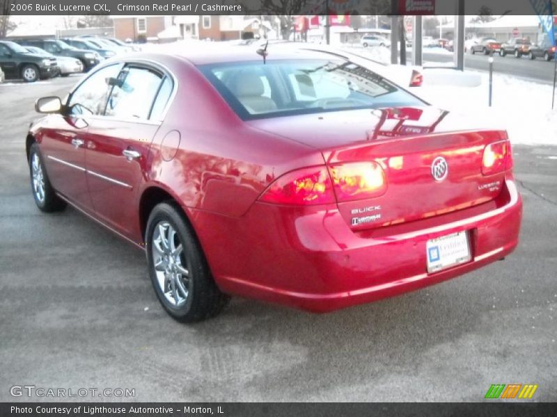 Crimson Red Pearl / Cashmere 2006 Buick Lucerne CXL