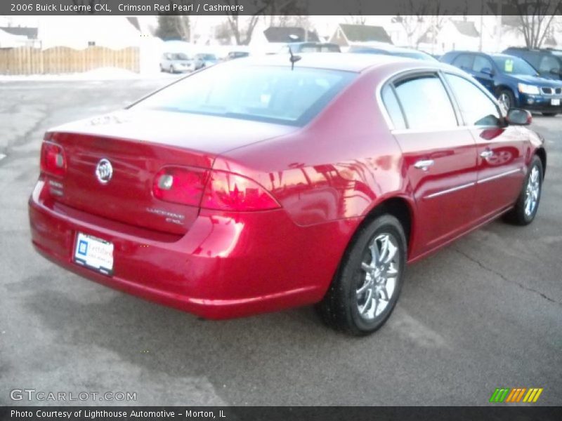 Crimson Red Pearl / Cashmere 2006 Buick Lucerne CXL