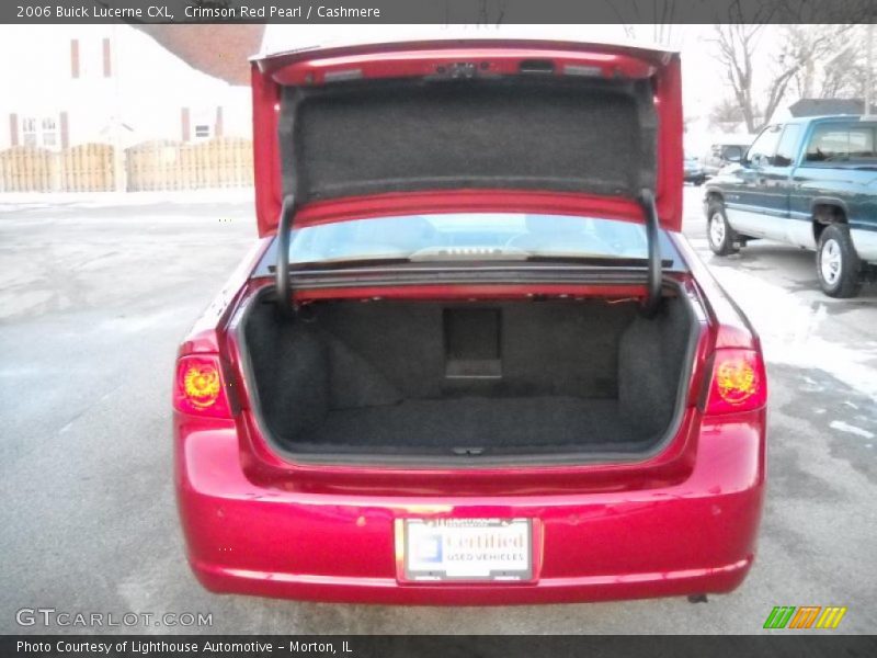 Crimson Red Pearl / Cashmere 2006 Buick Lucerne CXL