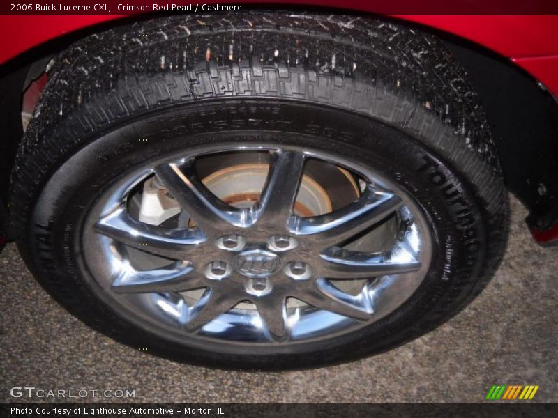Crimson Red Pearl / Cashmere 2006 Buick Lucerne CXL