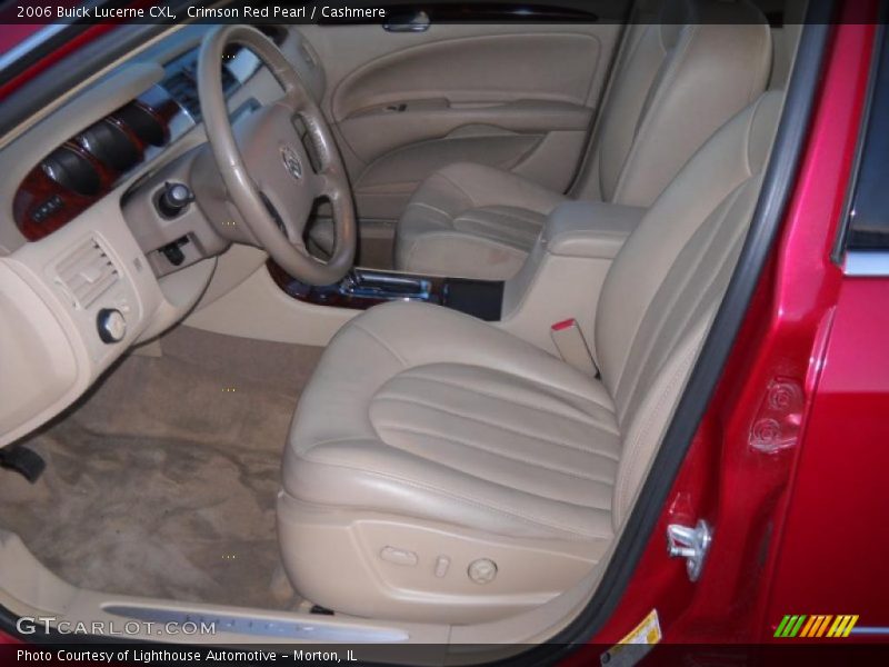 Crimson Red Pearl / Cashmere 2006 Buick Lucerne CXL