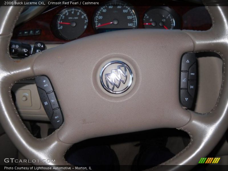 Crimson Red Pearl / Cashmere 2006 Buick Lucerne CXL