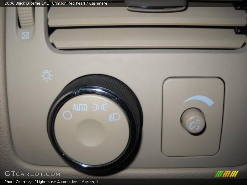 Crimson Red Pearl / Cashmere 2006 Buick Lucerne CXL