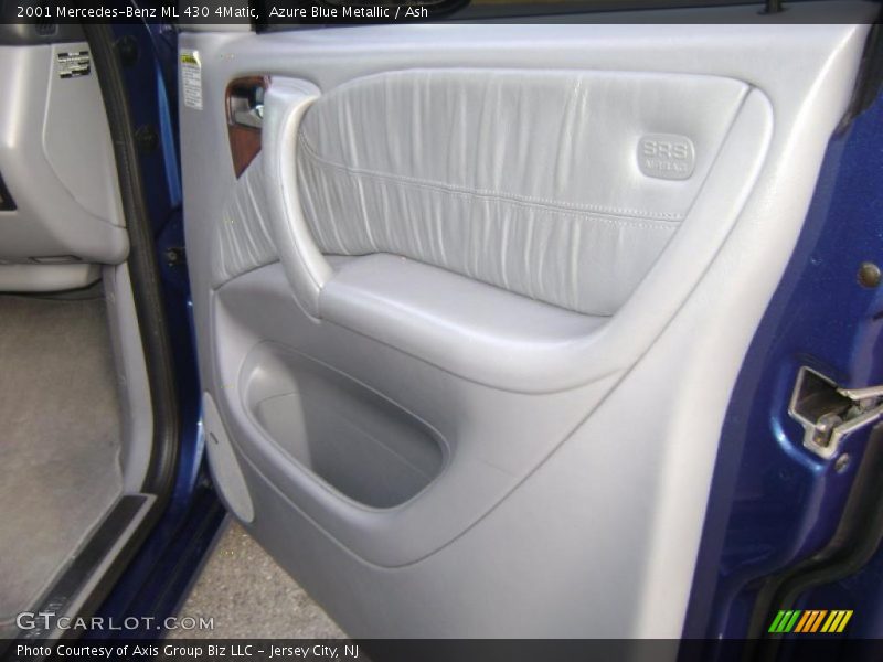 Azure Blue Metallic / Ash 2001 Mercedes-Benz ML 430 4Matic