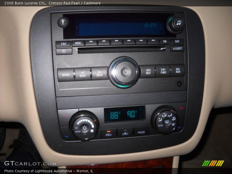 Crimson Red Pearl / Cashmere 2006 Buick Lucerne CXL