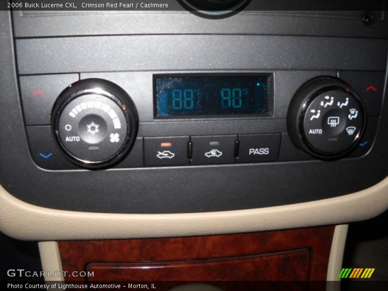Crimson Red Pearl / Cashmere 2006 Buick Lucerne CXL