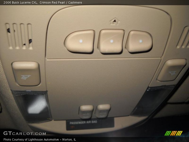 Crimson Red Pearl / Cashmere 2006 Buick Lucerne CXL
