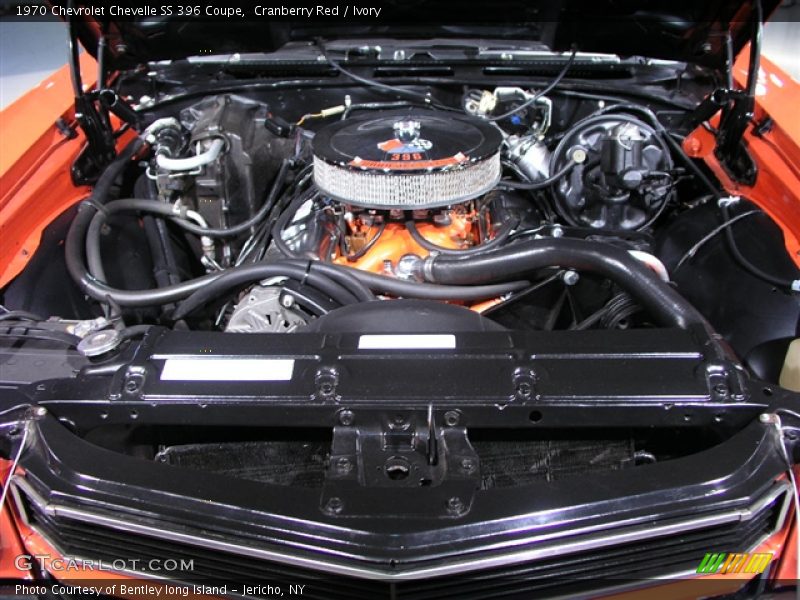 Cranberry Red / Ivory 1970 Chevrolet Chevelle SS 396 Coupe