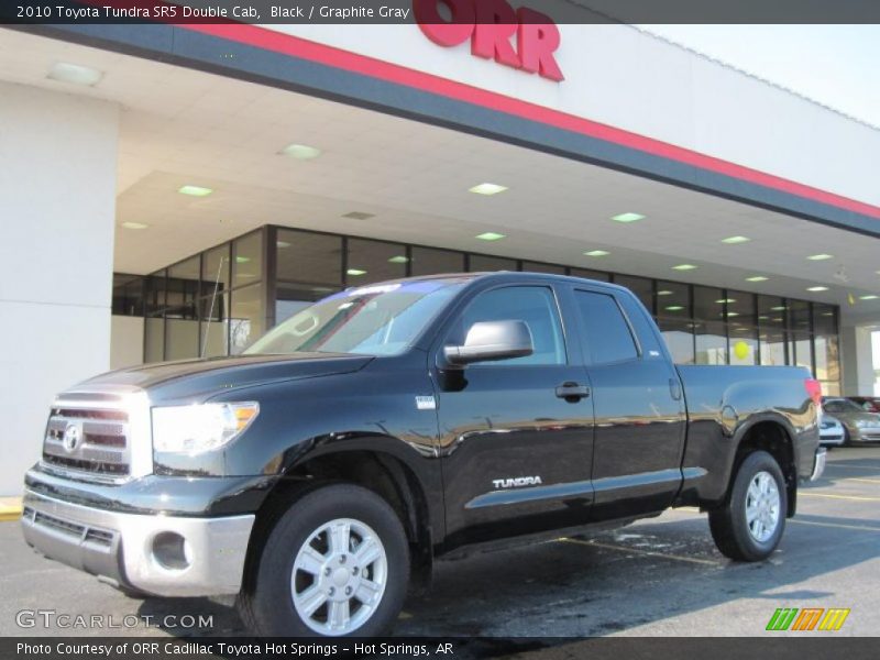 Black / Graphite Gray 2010 Toyota Tundra SR5 Double Cab