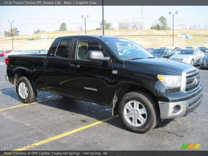 Black / Graphite Gray 2010 Toyota Tundra SR5 Double Cab