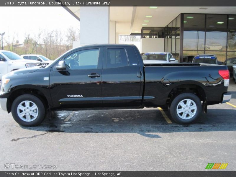Black / Graphite Gray 2010 Toyota Tundra SR5 Double Cab